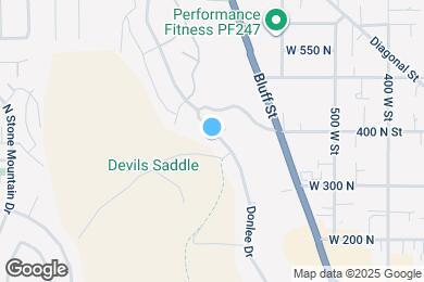 Map image of the property - 389 N Donlee Dr