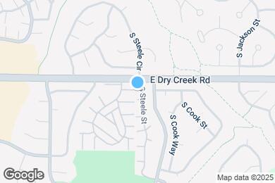 Map image of the property - 7507 S Steele St