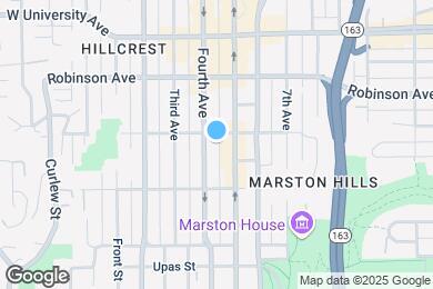Map image of the property - 3687 4th Ave