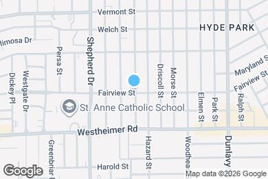 Map image of the property - 2000 Fairview Ave