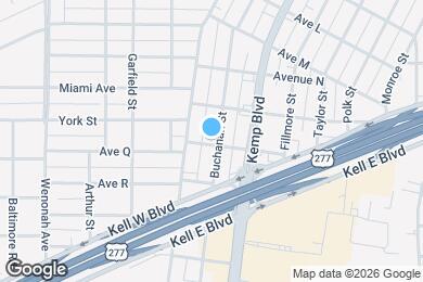 Map image of the property - 2514 Buchanan St
