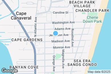 Map image of the property - 8034 Orange Ave