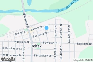 Map image of the property - 110 N Maple St