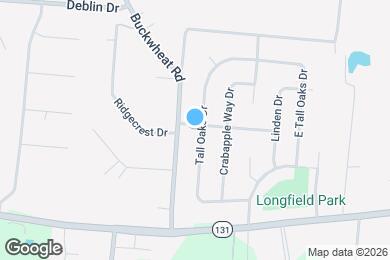 Map image of the property - 5723 Tall Oaks Dr