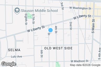 Map image of the property - 413 5th St