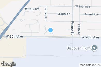 Map image of the property - Briarwood Cottages of Oshkosh