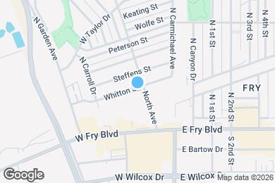 Map image of the property - 216 Whitton St