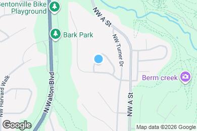 Map image of the property - Executive Furnished 3BR Near Walmart HQ