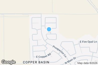 Map image of the property - 4094 E Azurite Rd