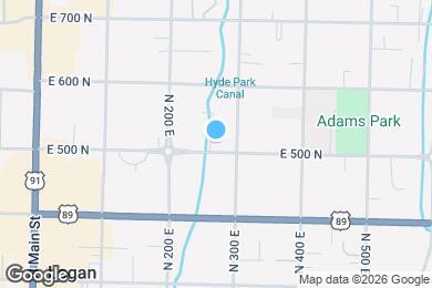 Map image of the property - 275 E 500 N