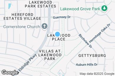 Map image of the property - 16030 Summerville Lake Dr
