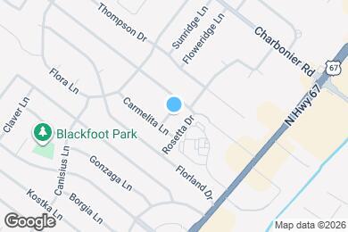 Map image of the property - 880 Gladiola Dr
