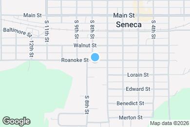 Map image of the property - 712 Roanoke St