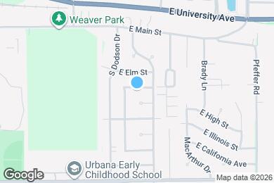 Map image of the property - 2417 E Green St