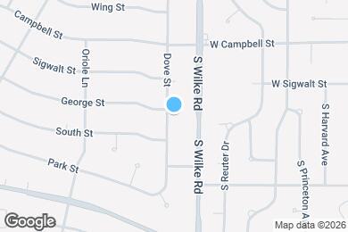 Map image of the property - 2802 Dove St