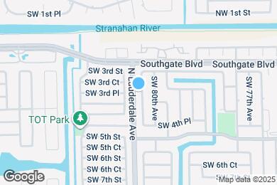 Map image of the property - 328 SW 80th Terrace