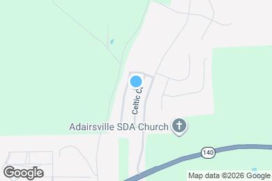 Map image of the property - 39 Celtic Ct