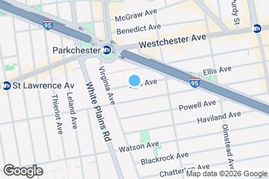 Map image of the property - 1952 Ellis Ave