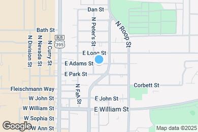 Map image of the property - 307 E Adams St
