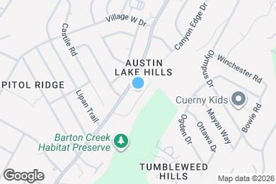 Map image of the property - 1104 Canyon Edge Dr