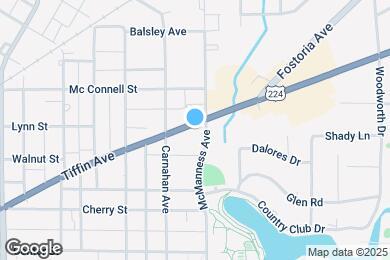 Map image of the property - 929 Tiffin Ave