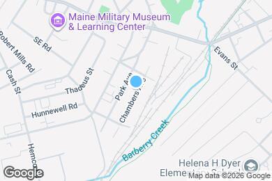 Map image of the property - 73 Chambers Ave