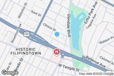 Map image of the property - 1815 Bellevue Ave