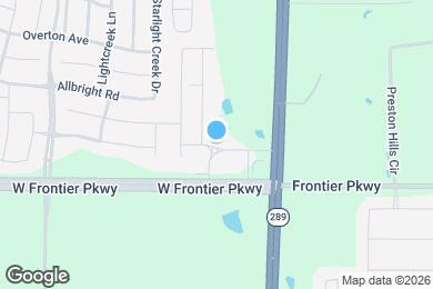 Map image of the property - 4485 S Preston Rd