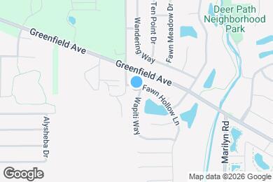 Map image of the property - 15135 Fawn Hollow Ln