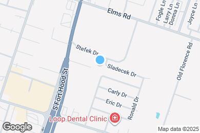 Map image of the property - 701 Sladecek Dr