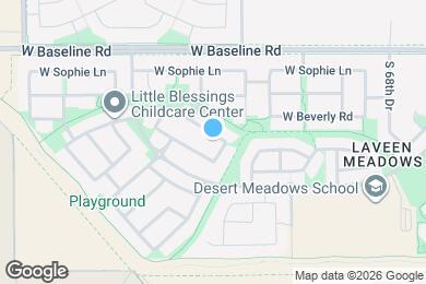 Map image of the property - 7119 W Fawn Dr
