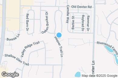 Map image of the property - 1574 Beaver Trail Dr