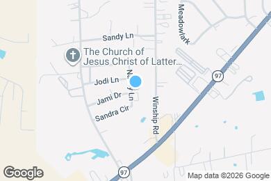 Map image of the property - 821 Nancy Ln