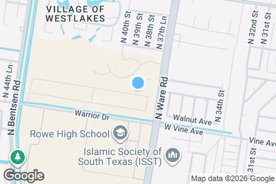Map image of the property - 3708 La Vista Ave