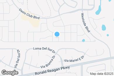 Map image of the property - 1580 Tempo Ln