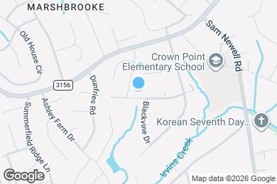 Map image of the property - 3325 Oak Tree Trail