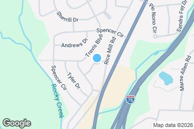 Map image of the property - 3816 Frances Dr