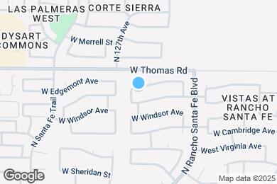 Map image of the property - 12629 W Edgemont Ave
