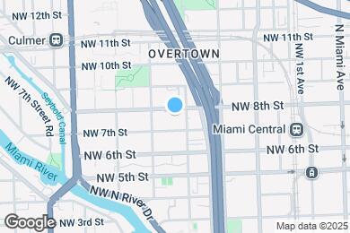 Map image of the property - 422 NW 8th St