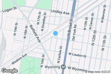 Map image of the property - 4900 N 15th St