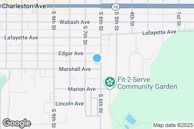 Map image of the property - 600 Marshall Ave