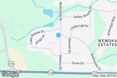 Map image of the property - 7430 Royale Ln