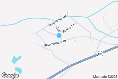 Map image of the property - 306 Gethsemane Dr