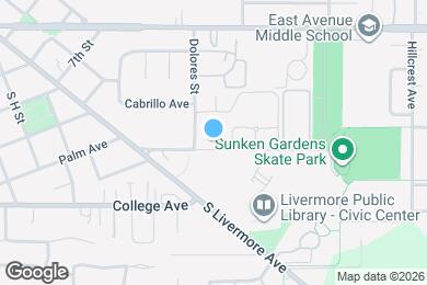 Map image of the property - 1054 Dolores St