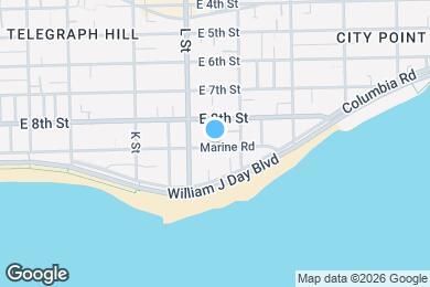 Map image of the property - 122 Marine Rd