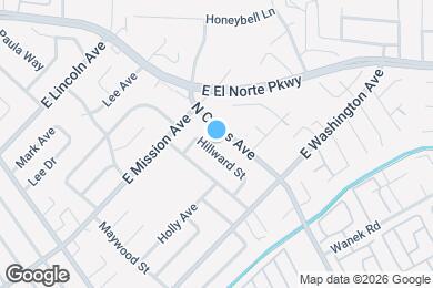 Map image of the property - 710 Hillward St
