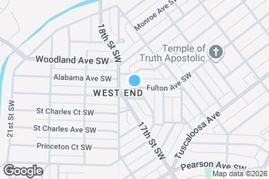 Map image of the property - 504 Francis Pl SW