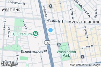 Map image of the property - 222 W 15th St