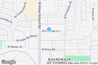 Map image of the property - 885 W Caroline Ln