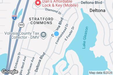 Map image of the property - 1196 Fountainhead Dr